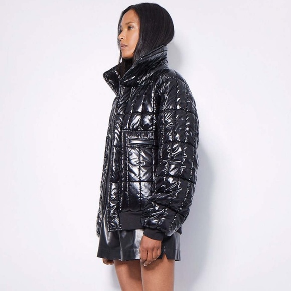 RtA Inessa quilted padded jacket S - Picture 8 of 15